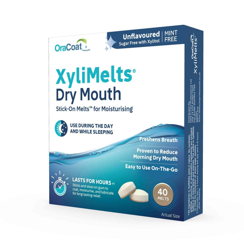[Australia] - Oracoat - Xylimelts - Dry Mouth - Mint Free - 40 Count 
