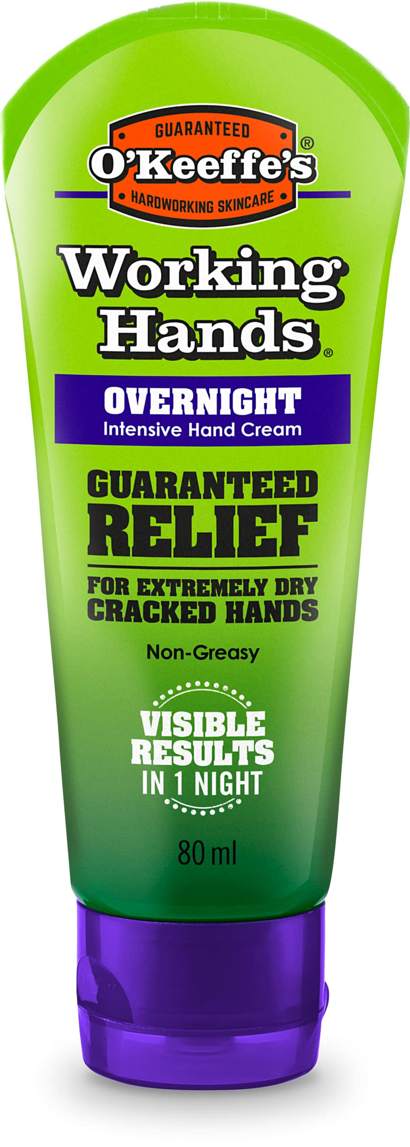 [Australia] - O'Keeffe's Working Hands Overnight 80ml & Working Hands 80ml (Twin Pack - Hands) 2 Piece Assortment 