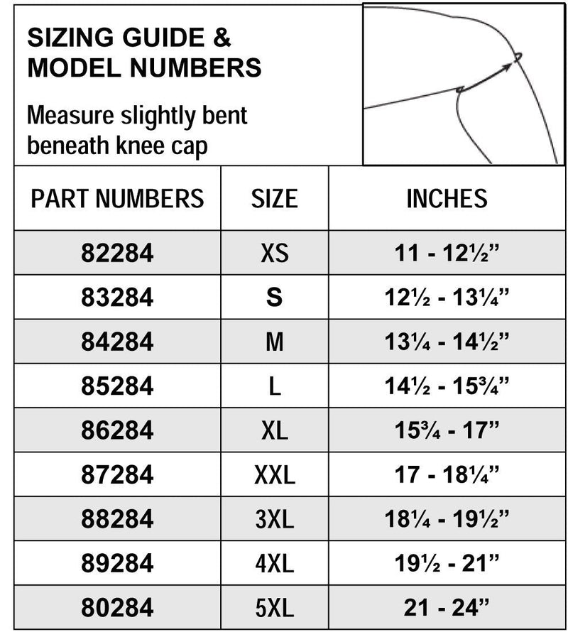 [Australia] - Thermoskin Open Knee Wrap Stabilizer Knee Brace, Beige, XX-Large 