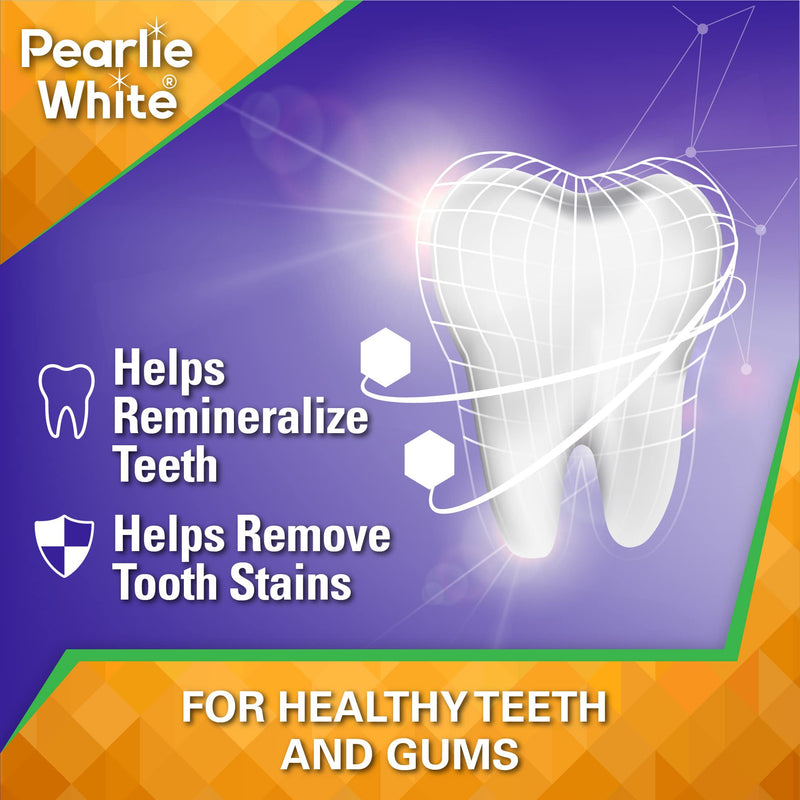 [Australia] - Pearlie White Active Remineralization Toothpaste - Fluoride Free (3.8oz, 110gm) - Non Fluoride Remineralizing Toothpaste for Tooth Enamel Repair | Contains Hydroxyapatite and Xylitol 1 