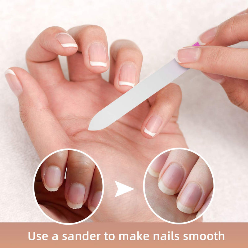 [Australia] - Sanding Bands for Nail Drill RedFlow 300 Pcs Sanding Bands，Size #80#120#180 Coarse Fine Grit Efile Sand Set Working on Natural Nails and Acrylic Nails，Comes with a nail file 