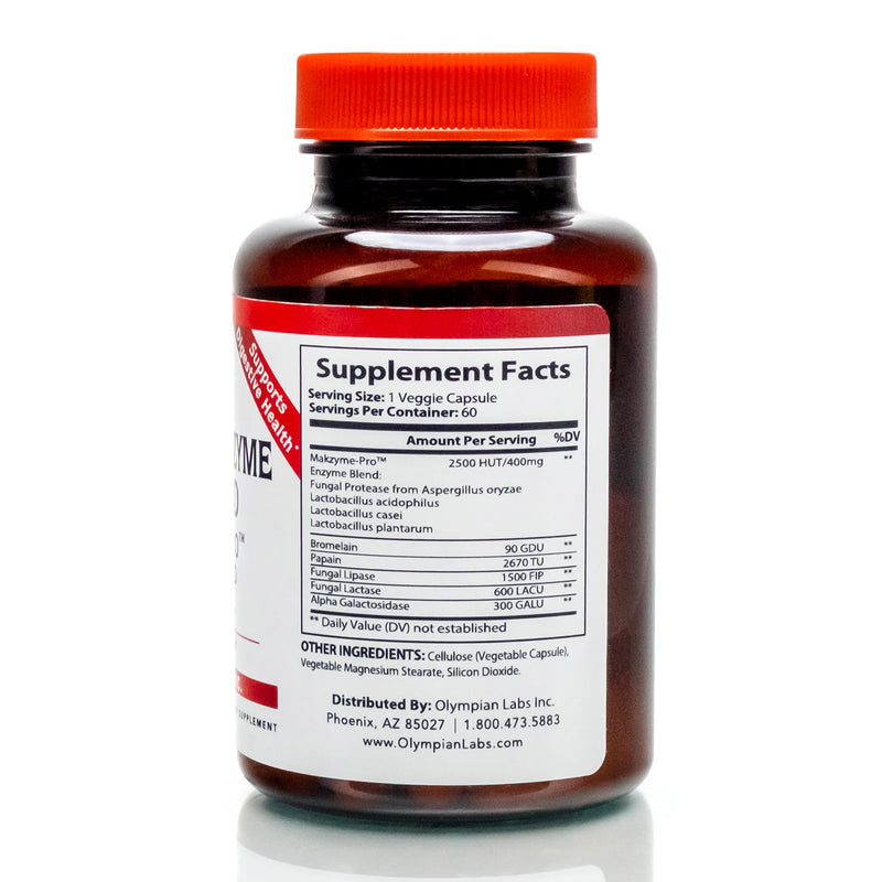 [Australia] - Olympian Labs Digestive Enzyme Pro Blend | Supports Healthy Digestion | 60 Capsules 