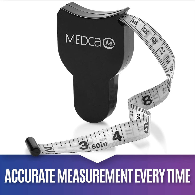 [Australia] - Body Tape Measure - (4 Pack) Measuring Tape for Body and Body Fat Measuring Device Fitness & Weight Monitors, (Inches & cm) Retractable Tapes Measure Ruler for Accurate Body Fat Calculator 