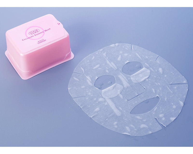 [Australia] - Kose Clear Turn Essence Facial Mask with Collagen - 30 masks (japan import) 