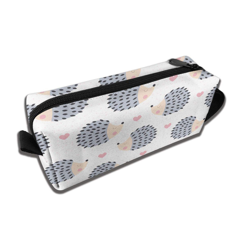 [Australia] - Cute Hedgehog Makeup Bag Adorable Travel Cosmetic Pouch Toiletry Organizer Case Gift for Women Cute Hedgehog 