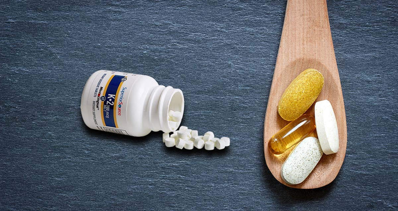 [Australia] - Superior Source Vitamin K2 MK-7 (Menaquinone-7), 100 mcg, Quick Dissolve Sublingual Tablets, 60 Count 