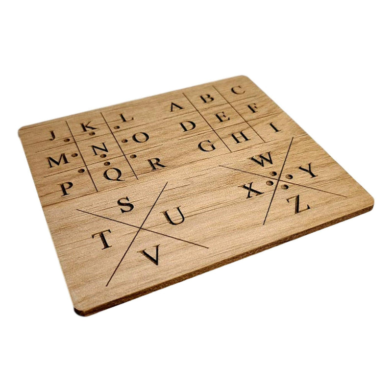 [Australia] - Pigpen Grid Key Panel for Escape Rooms 