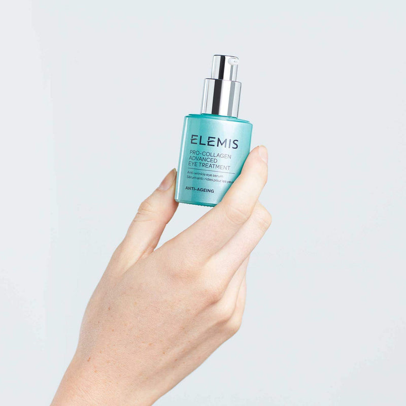 [Australia] - Elemis Pro-Collagen Advanced Eye Treatment, Hydrating Under Eye Cream Formulated with Protein-Rich Actives for a Youthful Complexion, Weightless Anti-Wrinkle Eye Cream to Smooth and Firm, 15 ml 