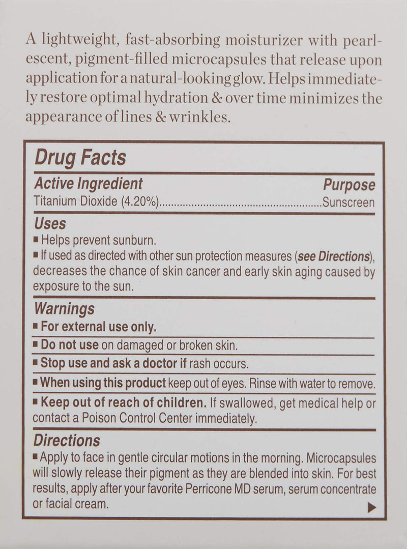[Australia] - Perricone MD High Potency Classics Face Finishing Firming Tinted Moisturizer Broad Spectrum SPF 30, 59 millilitre 