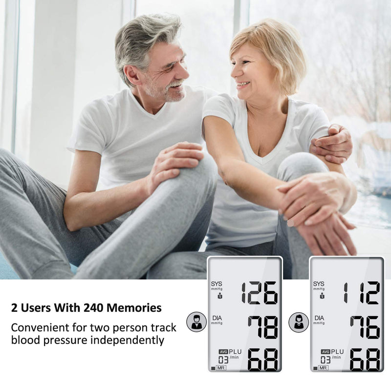 [Australia] - AolsteCell Blood Pressure Monitor, Upper Arm Blood Pressure Machine BP Monitor with Large Cuff for Home Use 