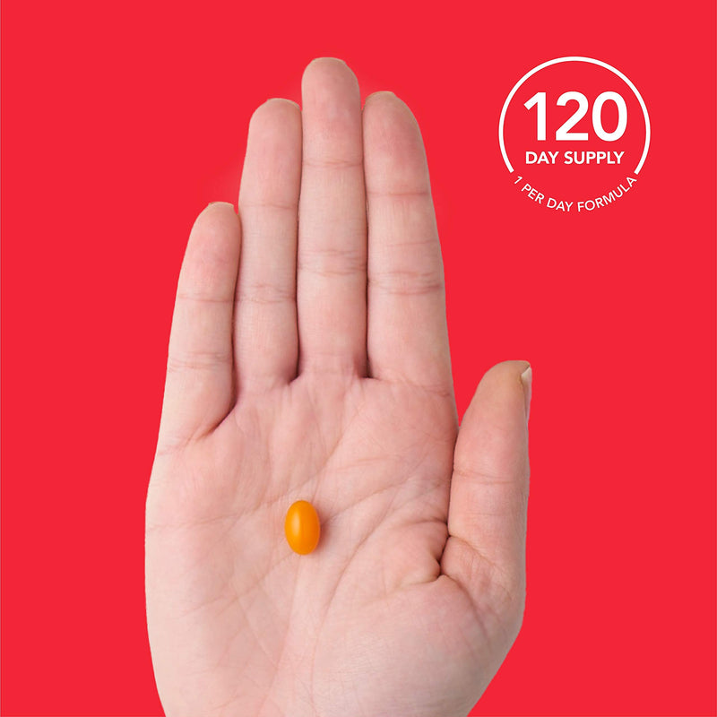 [Australia] - CoQ10 100mg Enhanced with Coconut Oil & Bioperine (Black Pepper) for Better Absorption | Vegan Certified and Non-GMO Verified (120 Veggie Softgels) 120 Count (Pack of 1) 