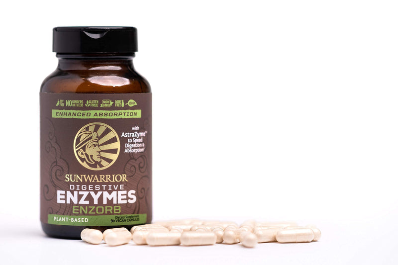 [Australia] - Digestive Enzymes Probiotic | Plant Based & Vegan with Spore Based Probiotic Essential Supplements to Support Optimal Health for Men & Women Digestive Enzyme Supplements | Enzorb by Sunwarrior 