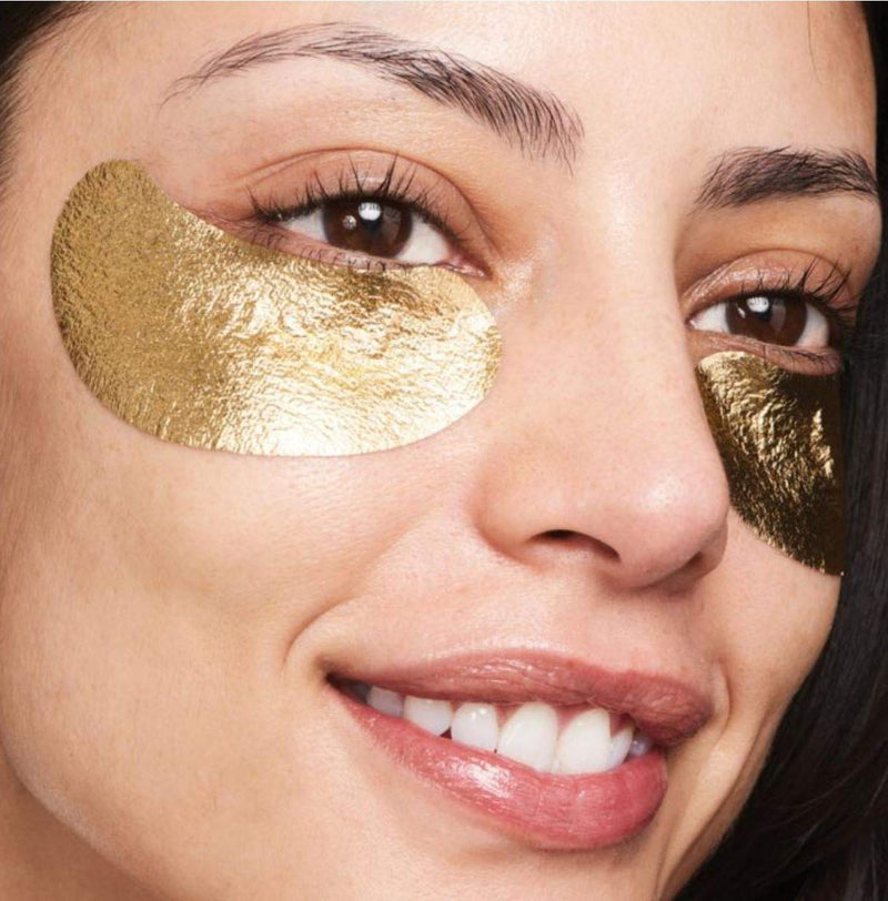 [Australia] - Gold Under Eye Patches | WANDER BEAUTY BAGGAGE CLAIM | Under Eye Mask, Brightens Dark Circles, Hyaluronic Acid Eye Mask - Puffy Under Eye Bags, Fine Lines, Wrinkles, Dullness, Hydrates, Moisturize (1 Pack Contains 6 Pairs of Gold) 1 Pack 