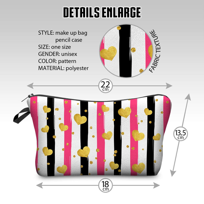 [Australia] - Cosmetic Bag Sets for Women, Makeup Bag Sets of 10 9 Roomy Makeup Bags Travel Waterproof Toiletry Bag Accessories Organizer Sloth Gifts Bridesmaid Proposal Gifts (6PCS, Floral) 6PCS 