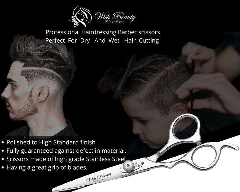 [Australia] - Left Handed Hairdressing Scissors Hair Scissor, Glamified Professional Sharp Left Hand Barber Scissors 6” Lefty Hair Cutting Scissors, Hairdresser Scissors Salon Haircut Scissors Shears for Women Men 