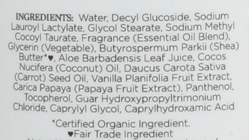 [Australia] - Nubian Heritage Coconut Papaya Body Wash Cleanser for Dry, Dull Skin Polish + Renew Hydrating Body Wash 13 fl oz 