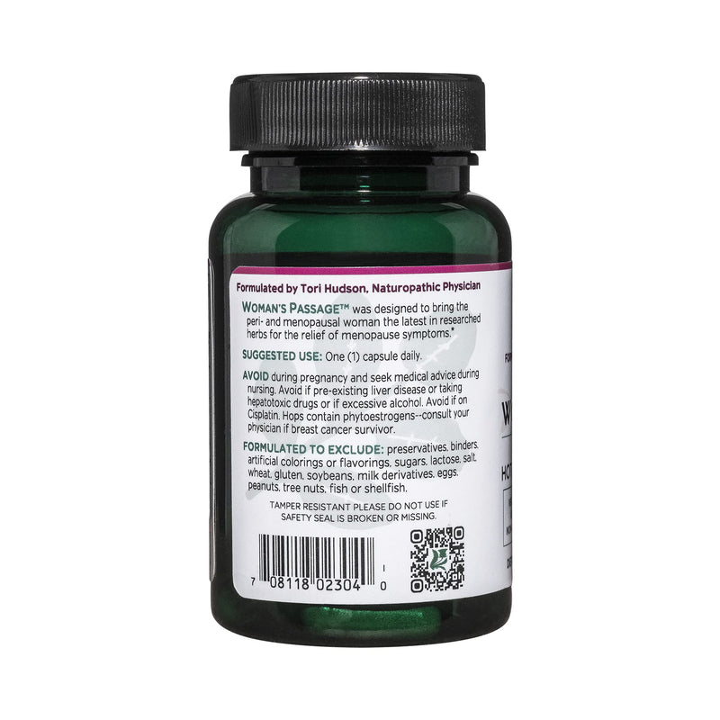 [Australia] - Vitanica - Woman's Passage - Menopause Support - 30 Vegetarian Capsules 