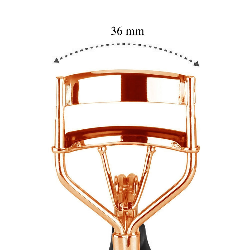 [Australia] - Eyelash Curler With 4 Refill Pads- Designed for No Pinching or Pulling Just Dramatically Curled Eyelashes & Lash Line In Seconds - In Rose Gold Eyelash Curler 