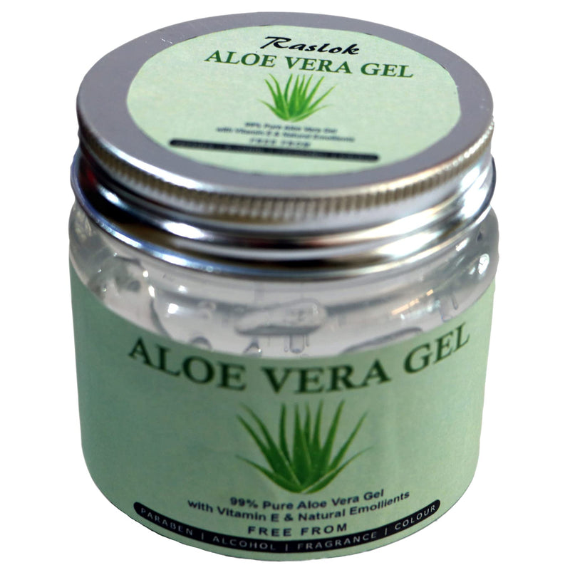 [Australia] - Raslok Aloe Vera Gel Pure Natural Organic Aloe Gel For Moisturizing Face Skin & Hair Care,Durable Moisturizing Hydrating Soothing After Sun Repair Non-Sticky (7.76 oz) 7.76 Ounce (Pack of 1) 