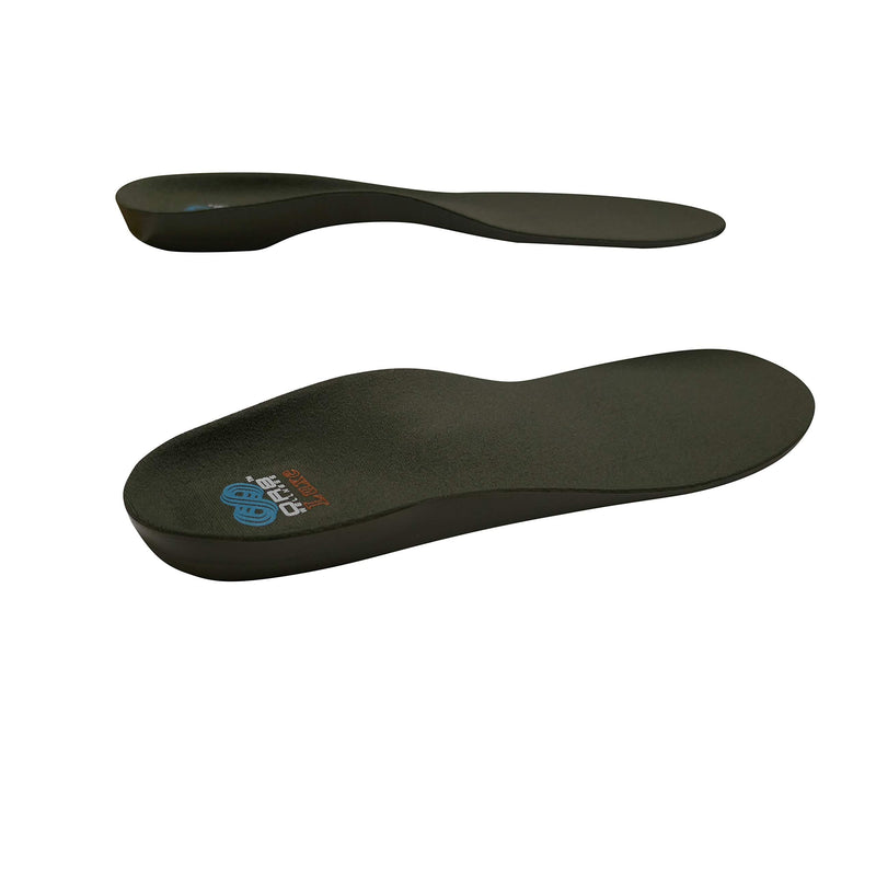[Australia] - Luxe PU Foam Orthotic Shoe Insole Plantar Fasciitis Relief. Arch Support. Ultimate Foot Cushion Insert. Heel Pain Relief. (11-12.5 (X-Large)) 11-12.5 (X-Large) 
