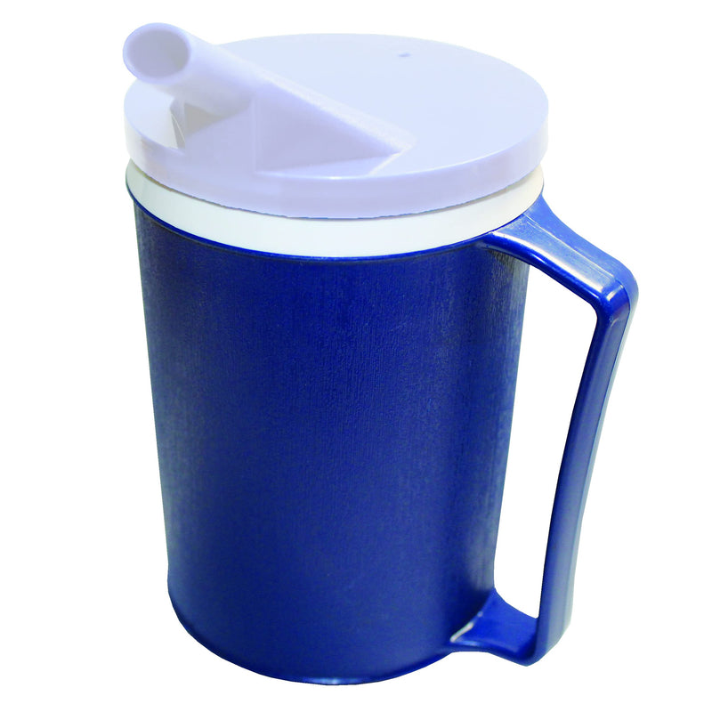 [Australia] - Insulated Blue Mug with White Snorkel Lid, Non-Weighted 