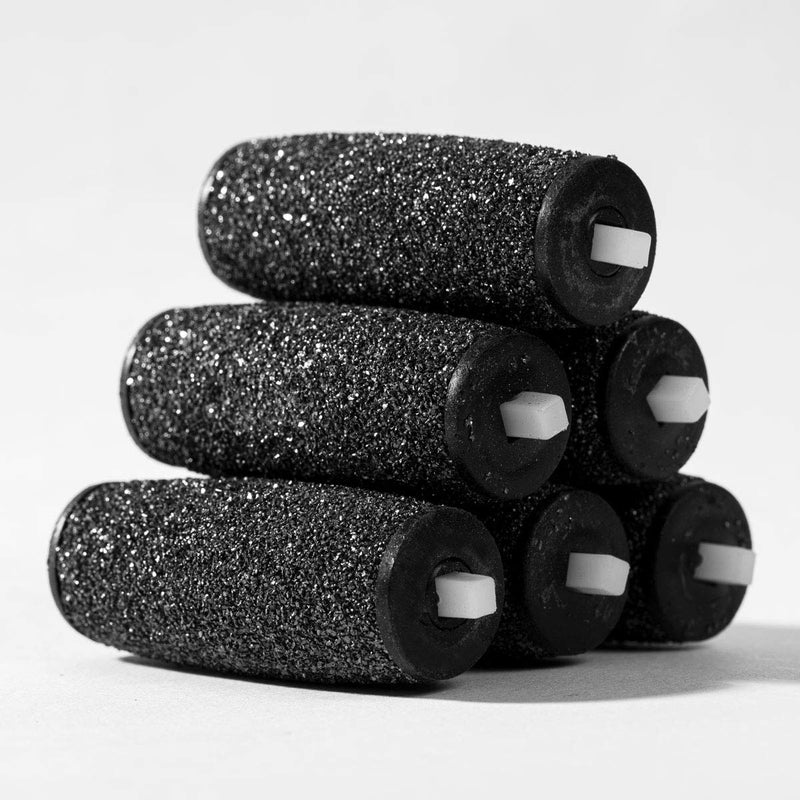 [Australia] - LULUKO 12Extra Coarse Refill Heads Replacement Rollers Compatible with Amope Pedi Perfect Footfile 