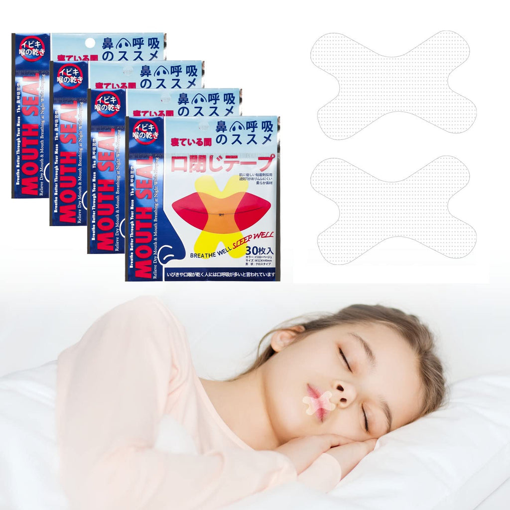 [Australia] - Sleep Strips, 120 Pcs Advanced Gentle Mouth Tape for Sleeping Nose Breathing Anti Snoring Devices Mouth Tapes Strips for Instant Snoring Relief Stop Snoring, Improved Nighttime Sleeping 