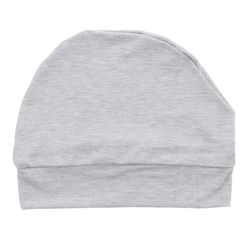 [Australia] - Landana Headscarves Womens Soft Sleep Cap Comfy Cancer Wig Liner & Hair Loss Cap Light Heather Grey 