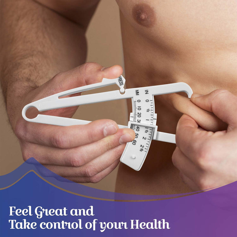 [Australia] - Body Tape Measure - (2 Pack) Measuring Tapes for Body and Fat Weight Monitors, (Inches & cm) Retractable Tape Measure Ruler for Accurate Body Fat Calculator Helps Calculate Fitness Body Measurements 
