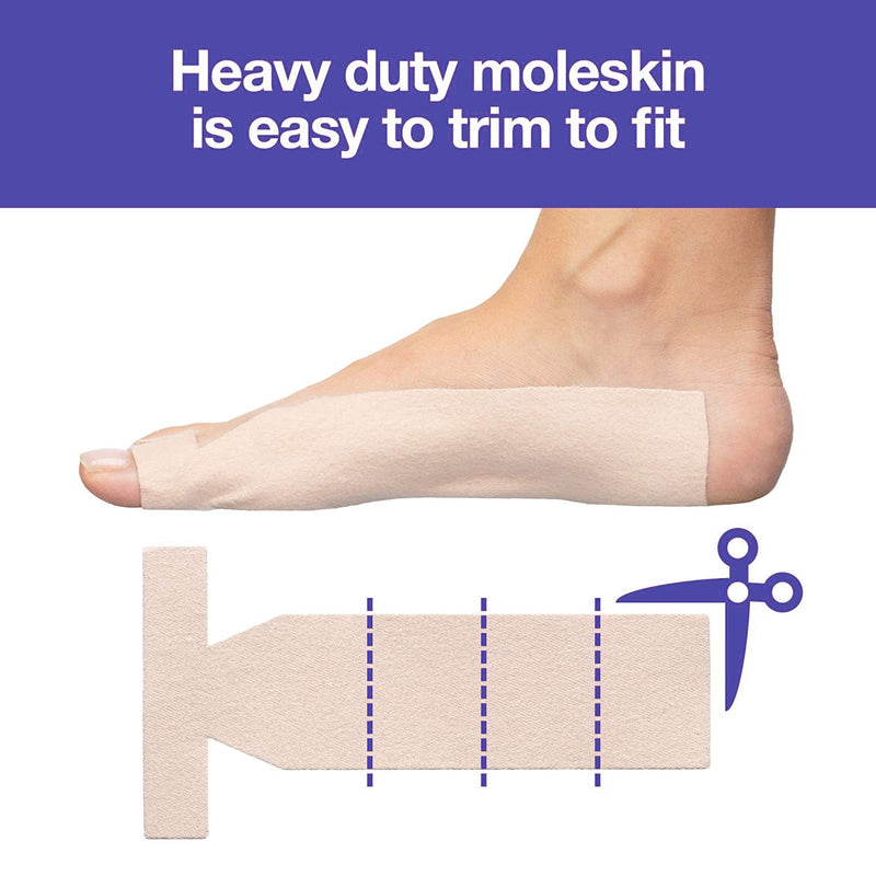 [Australia] - Turf Toe Straps -Heavy Duty Moleskin Brace for Big Toe Injuries - Self Adhesive Toe Straighteners - 5 Pcs 