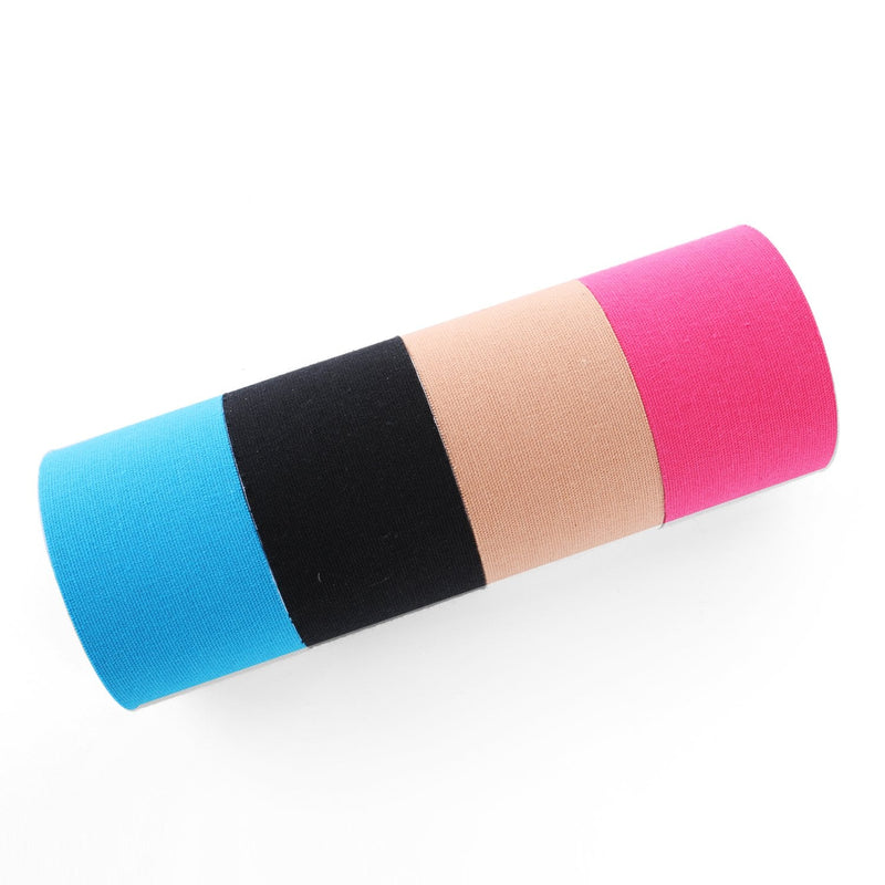 [Australia] - FITOP Uncut Kinesiology Tape 4 Sports Tape (Pink, Blue, Black, Beige) 