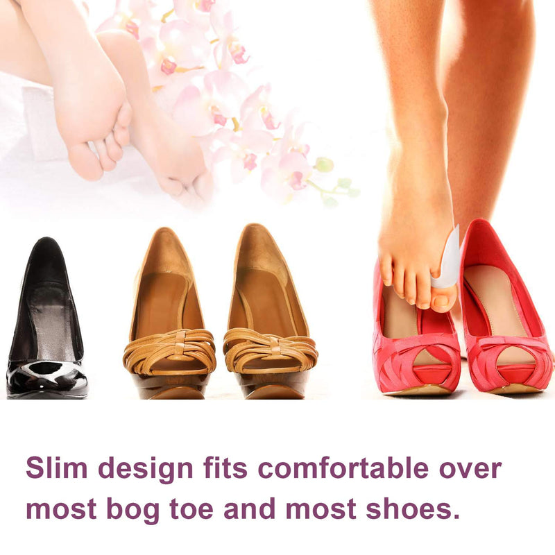 [Australia] - Promifun Gel Bunion Protector Shield, 10 Pack of Bunion Pads and Cushions, Bunion Guard for Big Toe, Relieve Foot Pain from Friction, Rubbing and Pressure Clear(10pcs) 