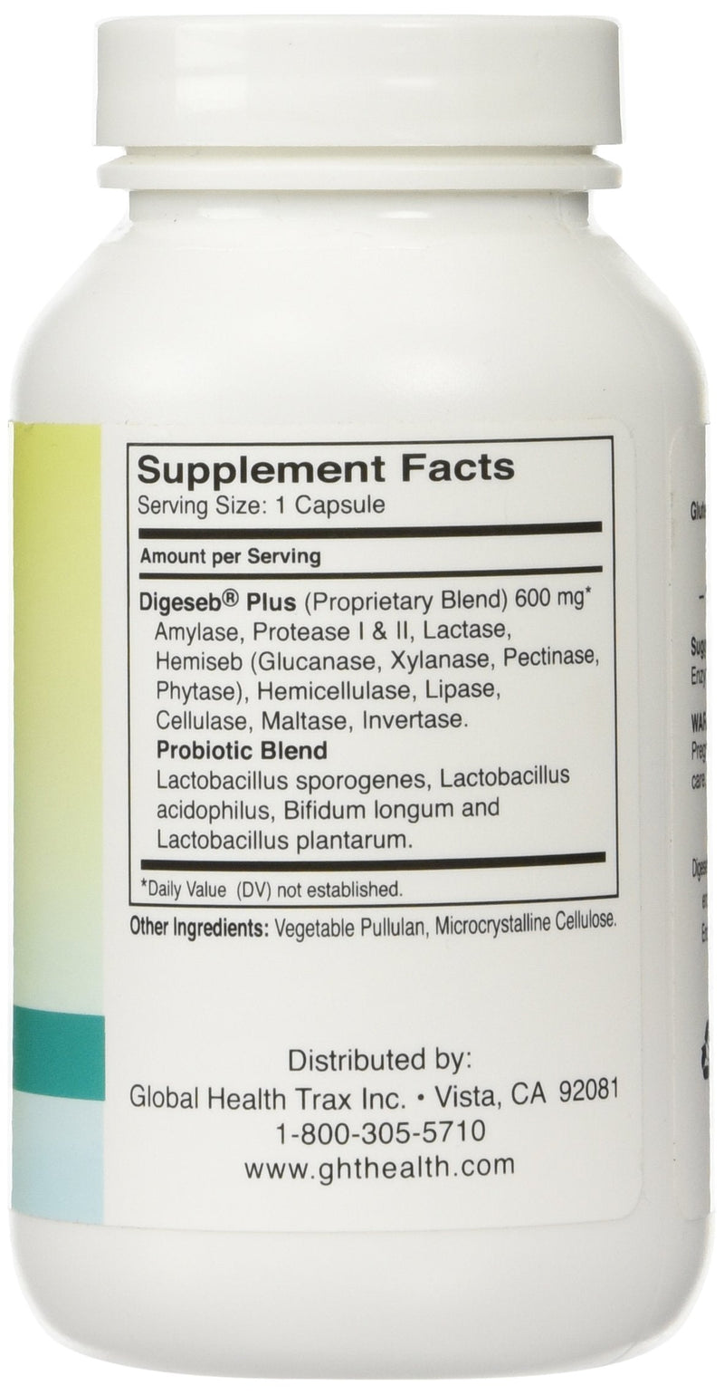 [Australia] - Global Health Trax Active Digestive Enzymes -- 90 Capsules 