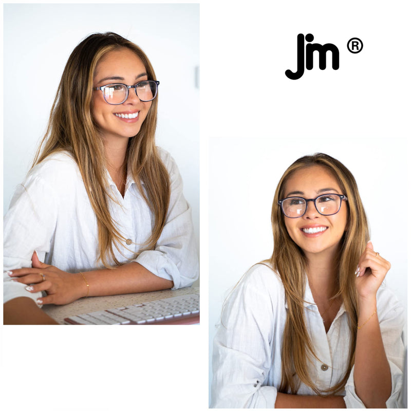 [Australia] - JM Reading Glasses Women with Spring Hinge 4 Pack, Lightweight Quality Vintage Readers Colorful Square Glasses for Ladies Magnifying 4 Pack Mixed Color 2.5 x 