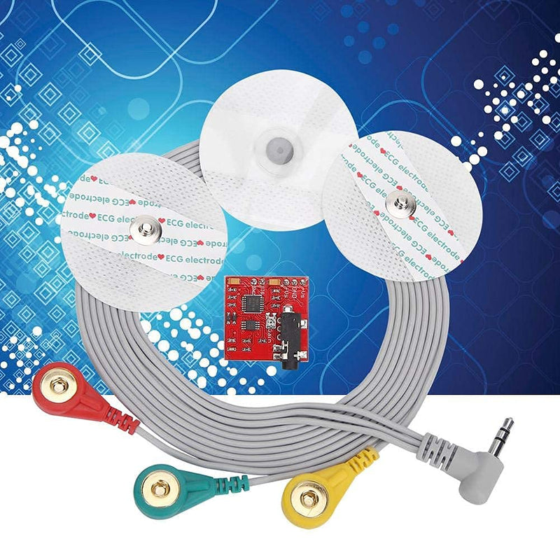 [Australia] - Walfront EMG Muscle Sensor Electromyographic Sensor Muscle Signal Sensor with EMG Connection Line(EMG Sensor) Emg Sensor 