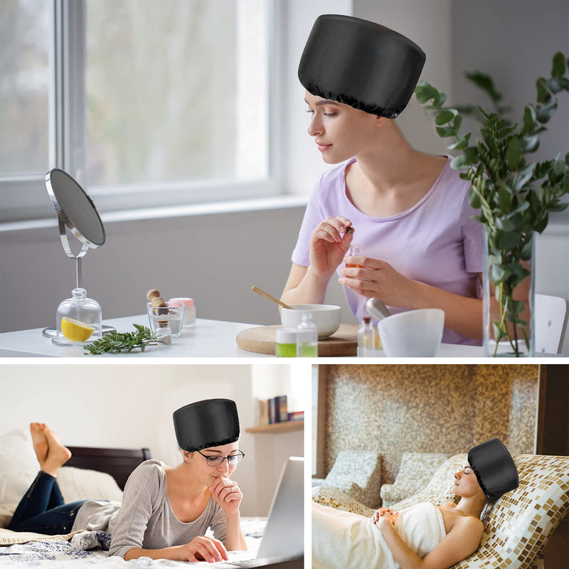 [Australia] - hadio Bonnet Hood Hair Dryer, Adjustable Hair Dryer Hood Bonnet for Hand Held Hair Dryer Cap Bonnet, Stretchable and Extended Hose Length Hair Drying Bonnet for Hair Care, Styling &Deep Condition 