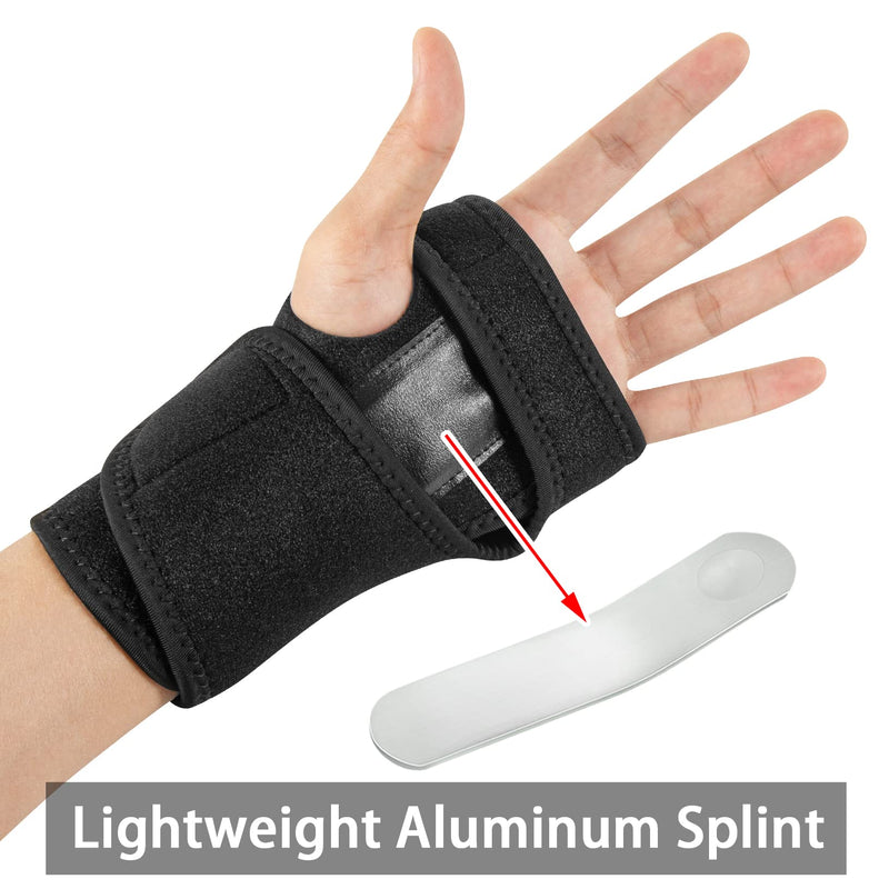 [Australia] - Wrist Brace for Carpal Tunnel, Suoundey Adjustable Wrist Support Brace with Wrist Splint for Wrist Pain, Sprain, Sports Injuries, Joint Instability (Left Hand) Left Hand 