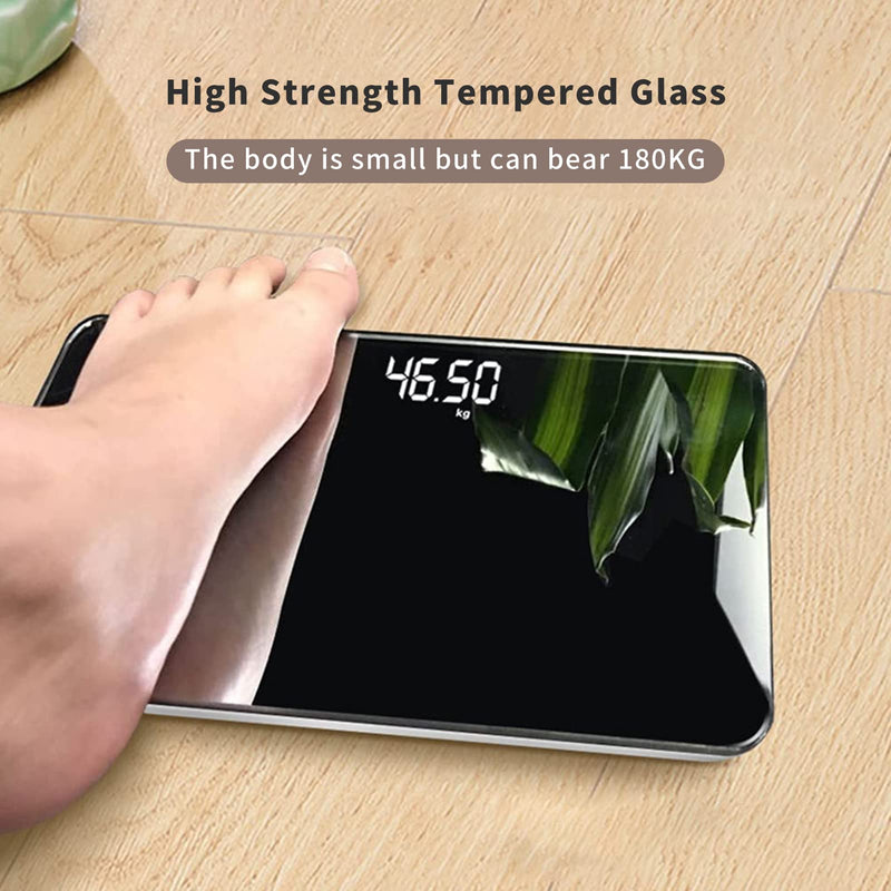 [Australia] - YBLOC Travel Scales for Body Weight, Digital Bathroom Scale for Body Weight, Portable Weight Scales Mini Travel Digital Scale 
