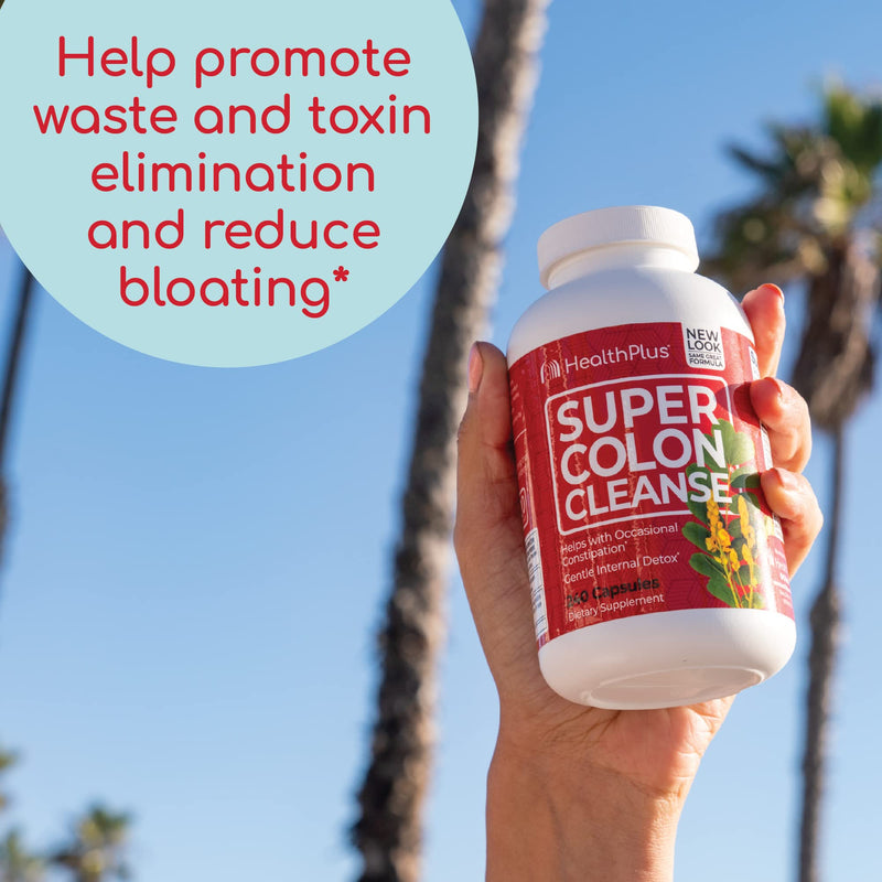 [Australia] - Health Plus Super Colon Cleanse: 10-Day Cleanse -Detox | More than 1 Cleanse, 60 Count (Pack of 1) 
