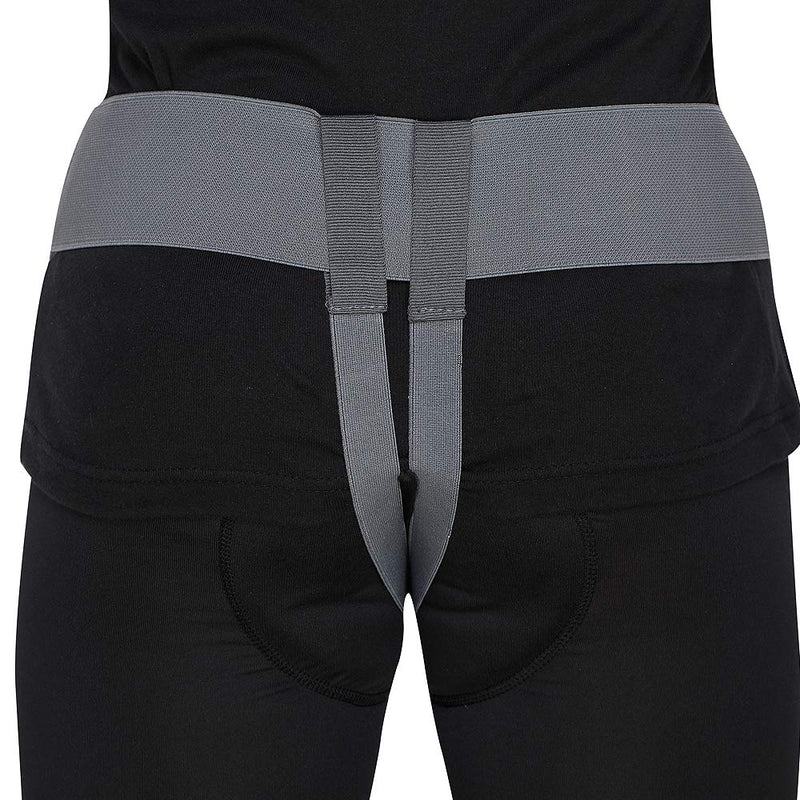[Australia] - New Comfortable Hernia Belt for Men - Improved Design Inguinal Truss - Abdominal Binder Brace with Adjustable Self-stick-on Bands ( Large) L (36-40"/90-100cm) 