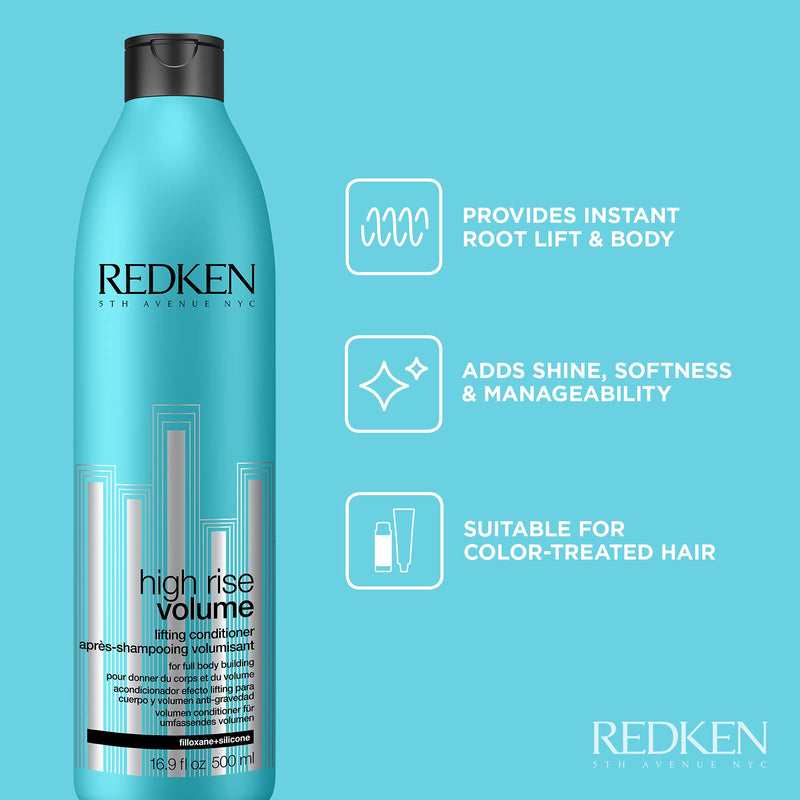 [Australia] - REDKEN | High Rise Volume | Conditioner | For Volume & Body | 500ml, (Pack of 1) 