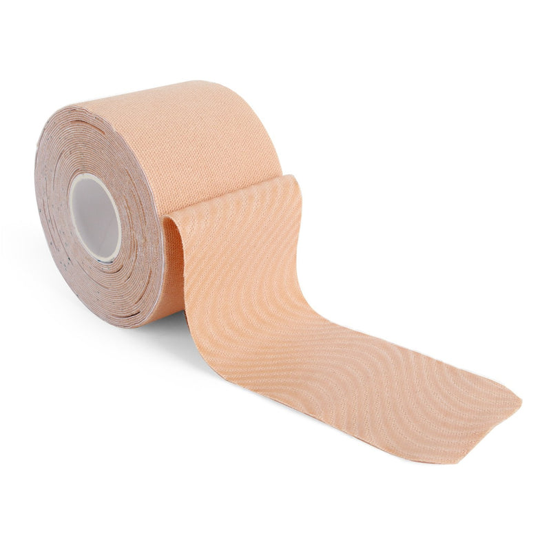 [Australia] - SUPERBE K Athletic Tape, Kinesiology Tape Precut - Premium Kinesthetic Tape for Muscles Knee Shoulder Elbow, 2 Inch x 16.5 feet (3 Rolls Pack) Beige 
