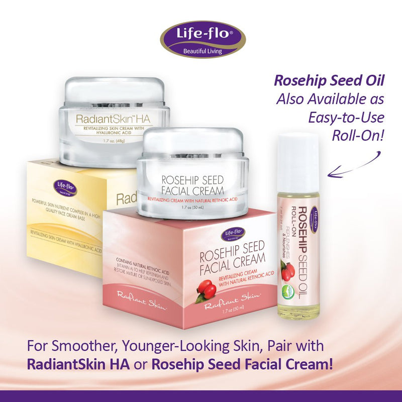[Australia] - Life-Flo Pure Rosehip Seed Oil | Organic & Cold Pressed | Authentic Rose Hip Oil for Face & Skin Restoration | Dry & Non-Greasy | 1 Ounce 