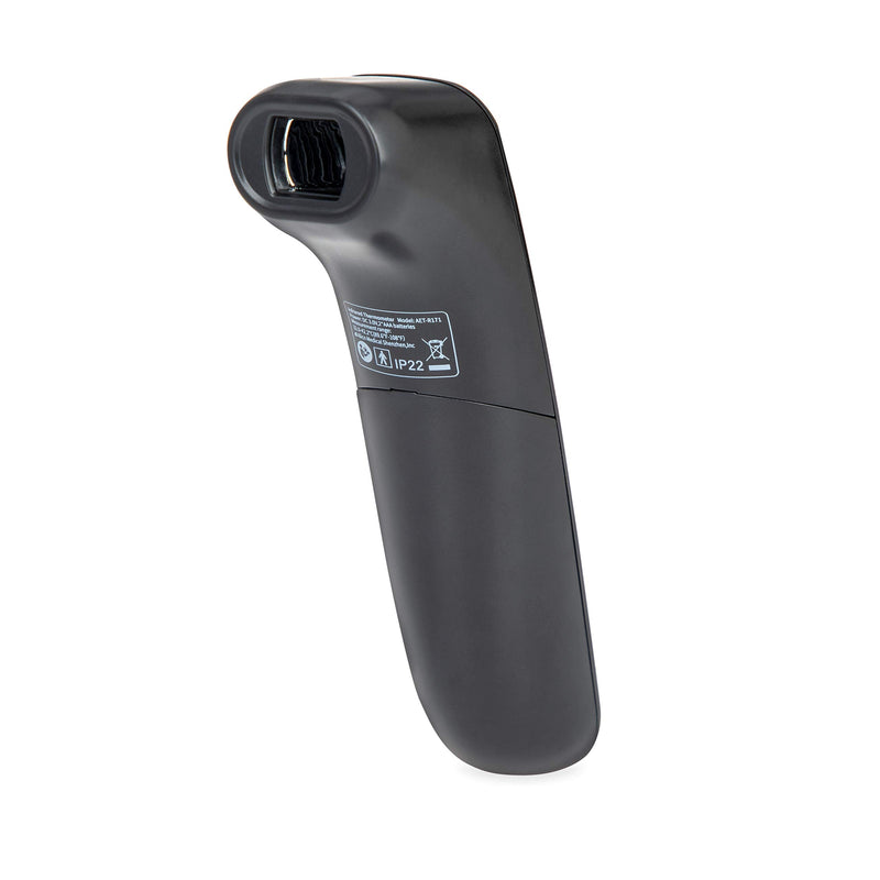 [Australia] - Dr. Talbot's Non-Contact Acrylic Infrared Thermometer with Led Screen, Fever Warning Indicator, Accurate 1 S Reading for Baby, Kids, Adults, Black 