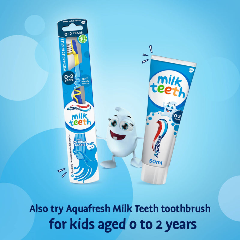 [Australia] - Aquafresh Baby Toothpaste, Milk Teeth, 0-2 Years, 50ml 