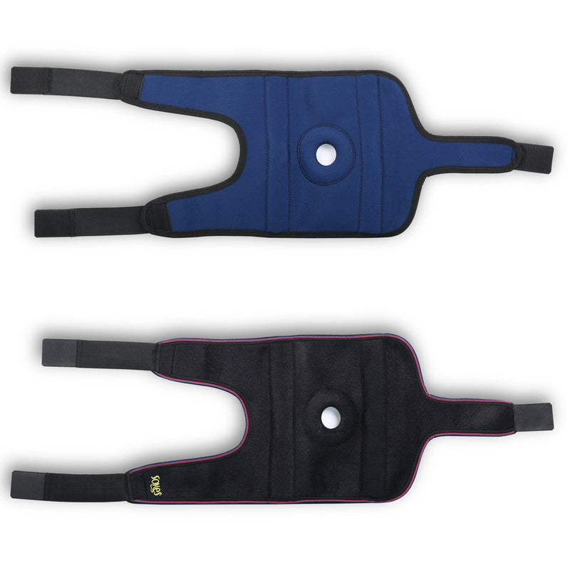 [Australia] - Knee Brace with Patella Protector by Soles - Award Winning Adjustable Fit & Maximized Durability - Comfortable, Made of Breathable Neoprene - Sweat Free Compression Brace for Daily Comfort 4.23 