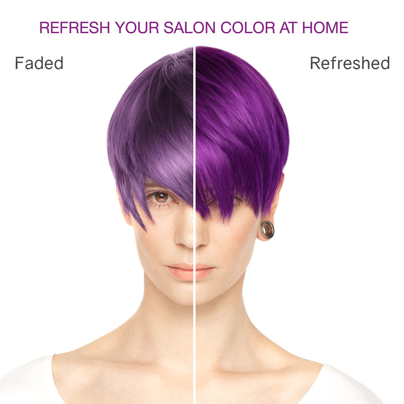 [Australia] - Celeb Luxury Viral Colorditioner: Purple Color Depositing Conditioner, BondFix Bond Rebuilder, 10 Vivid and Pastel Colors, Stops Fade, Conditioner + Vivid Color, Cruelty-Free, 100% Vegan 