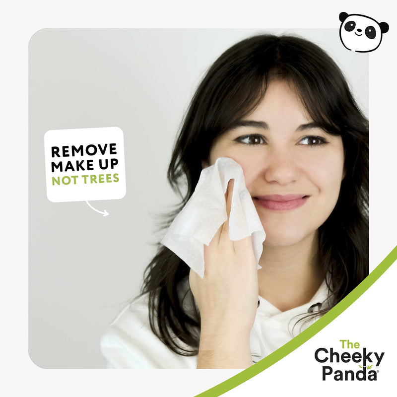 [Australia] - The Cheeky Panda – Facial Wipes, Coconut Scented | Pack of 25 Wipes | Make Up Remover, Hypoallergenic, Eco-Friendly, Super Soft, Kind to Skin & Sustainable 25 Count (Pack of 1) 
