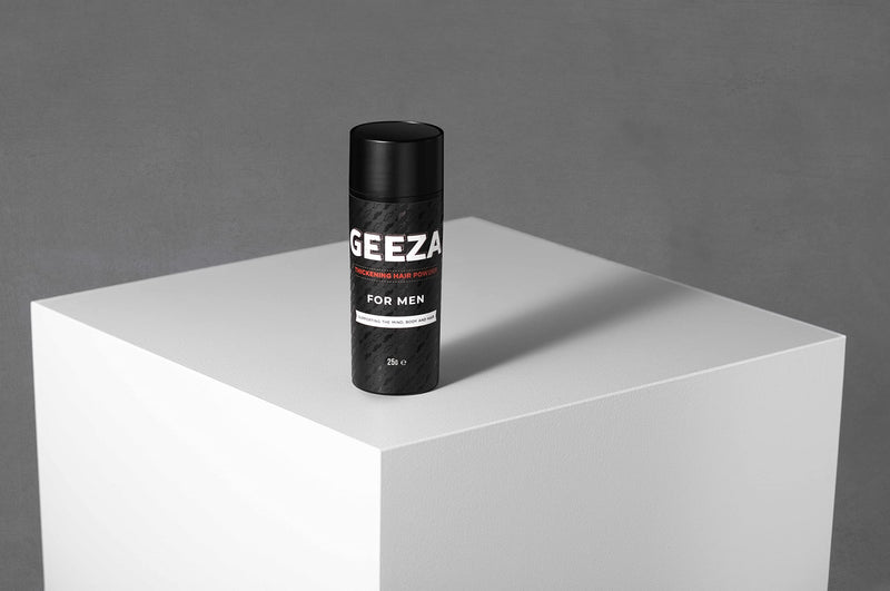 [Australia] - Geeza Hair Volume Powder, Hair Styling Products for Men Instant Volume Probably the Best Thickening and Styling Products in the World Strong Hold Grease Free Easily Washable and Reworkable 25g 