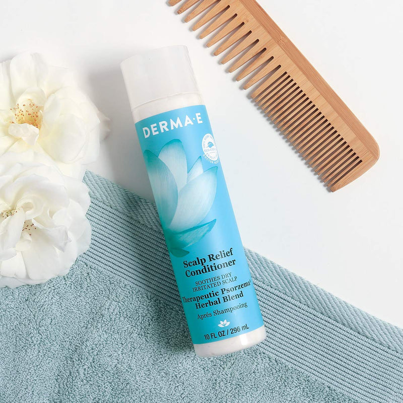 [Australia] - Derma E Scalp Relief Conditioner with Psorzema Herbal Blend, 8 Fluid Ounce 